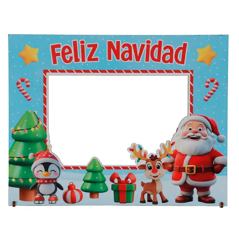 Marco Navidad Horizontal 18x23cm 1pz No Te Lo Pierdas