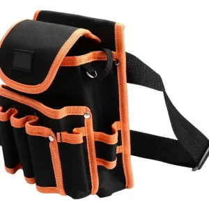 Artesanal Bolso Canana Porta Herramientas Cartuchera Cinto 9 Bolsillos