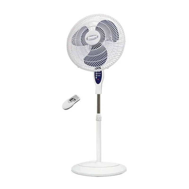 Abanico De Pedestal 16" Con Control Moderno