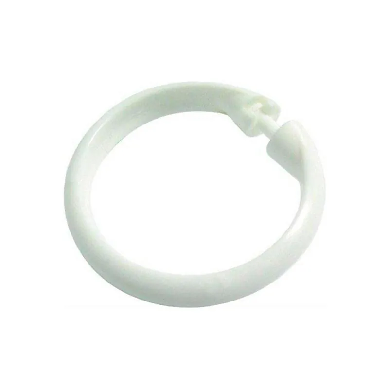 Gancho de plástico para cortina de baño Garantía Incluida