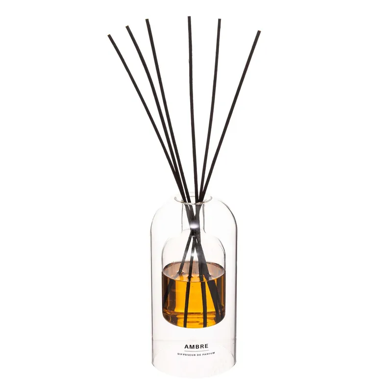 Difusor De Perfume Ilan 150 Ml Aroma Ámbar Con Varillas Certificado