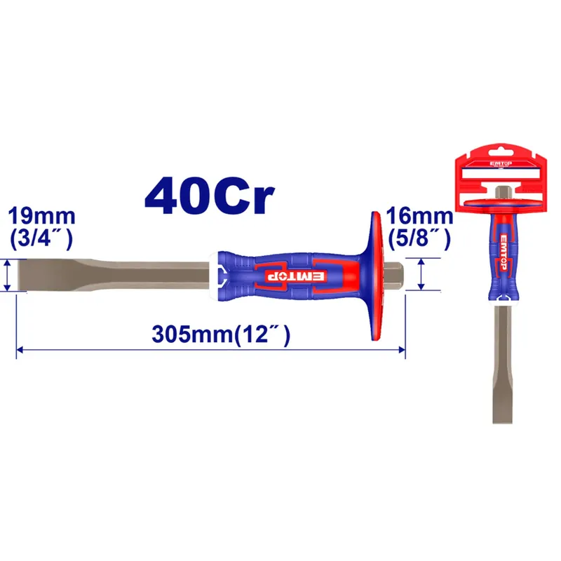 Descuento Cincel Plano 3/4" X 12"