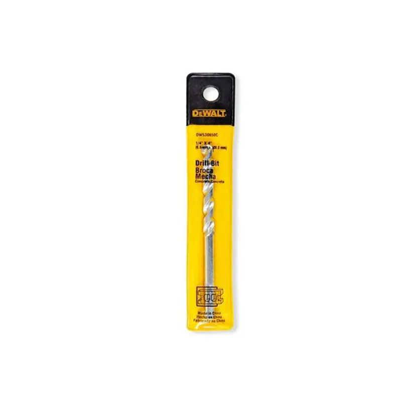 Broca para concreto de 1/4 x 4" Garantía Incluida