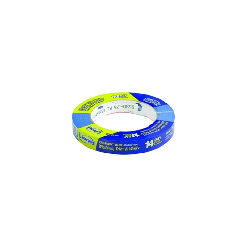Cinta Adhesiva Masking Tape Color Azul Para Pintar 1,9Cm x 54,8M Exclusivo