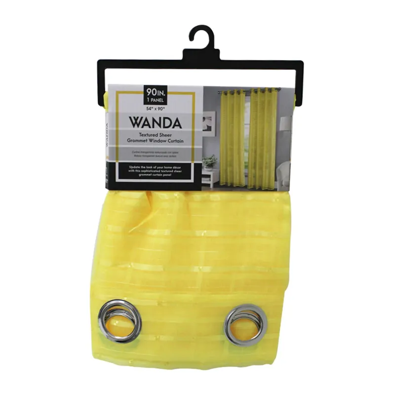 Premium Cortina Decorativa Wanda Grommet